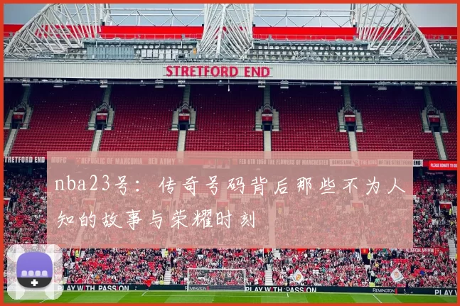 nba23号：传奇号码背后那些不为人知的故事与荣耀时刻