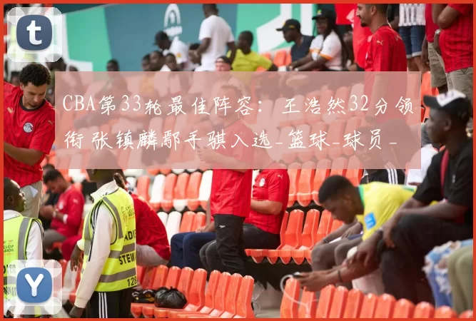 CBA第33轮最佳阵容：王浩然32分领衔 张镇麟鄢手骐入选_篮球_球员_数据